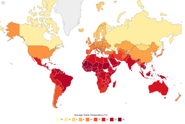 Hottest Countries in the World 2024: Chasing Sunsets