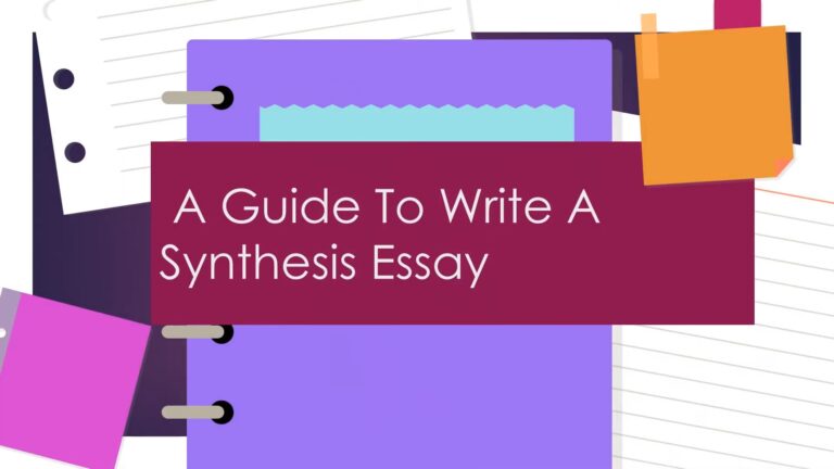 How to Write a Synthesis Essay: Your Comprehensive Guide - Southwest ...