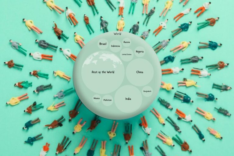 Countries with The Largest Population in 2024 The Race to the Top