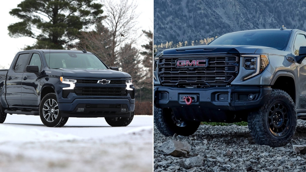 Silverado 1500 vs Sierra 1500 - Comparison